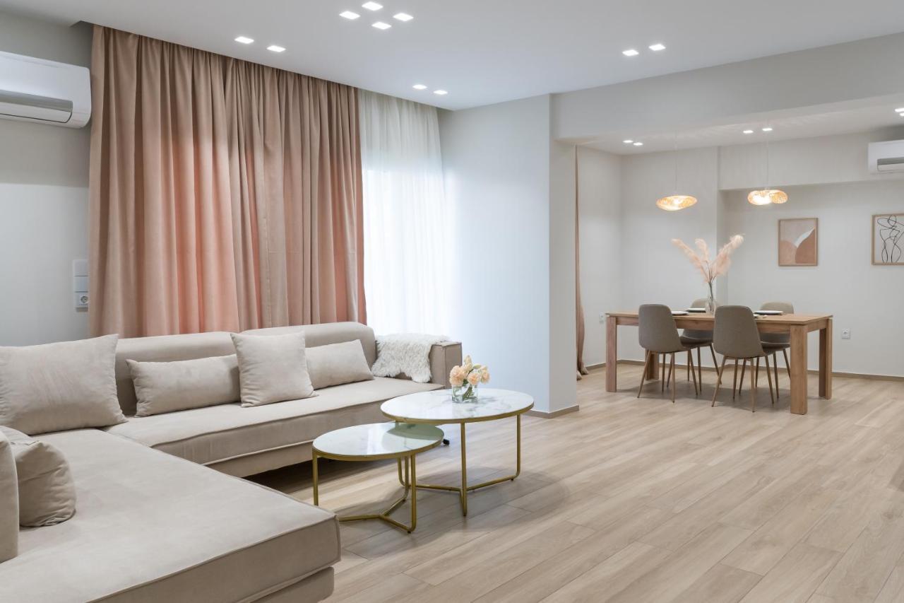 Luxurious&Spacious apartment, 5star Location Free Netflix! Heraclión Exterior foto