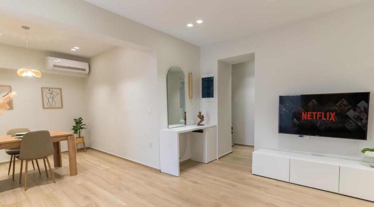 Luxurious&Spacious apartment, 5star Location Free Netflix! Heraclión Exterior foto